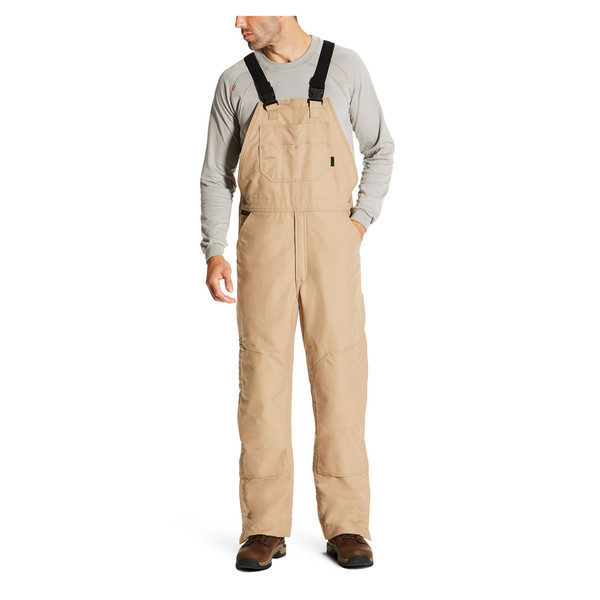 Ariat FR Insulated Overall Bib in Khaki